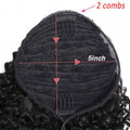 Afro Kinky Curly Drawstring Ponytail Extension
