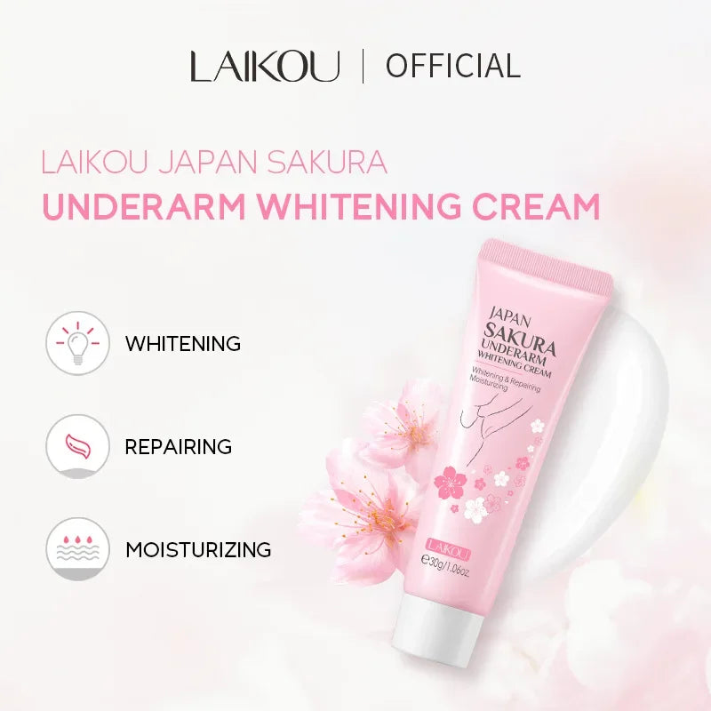 Laikou Sakura Brightening Cream (30g)