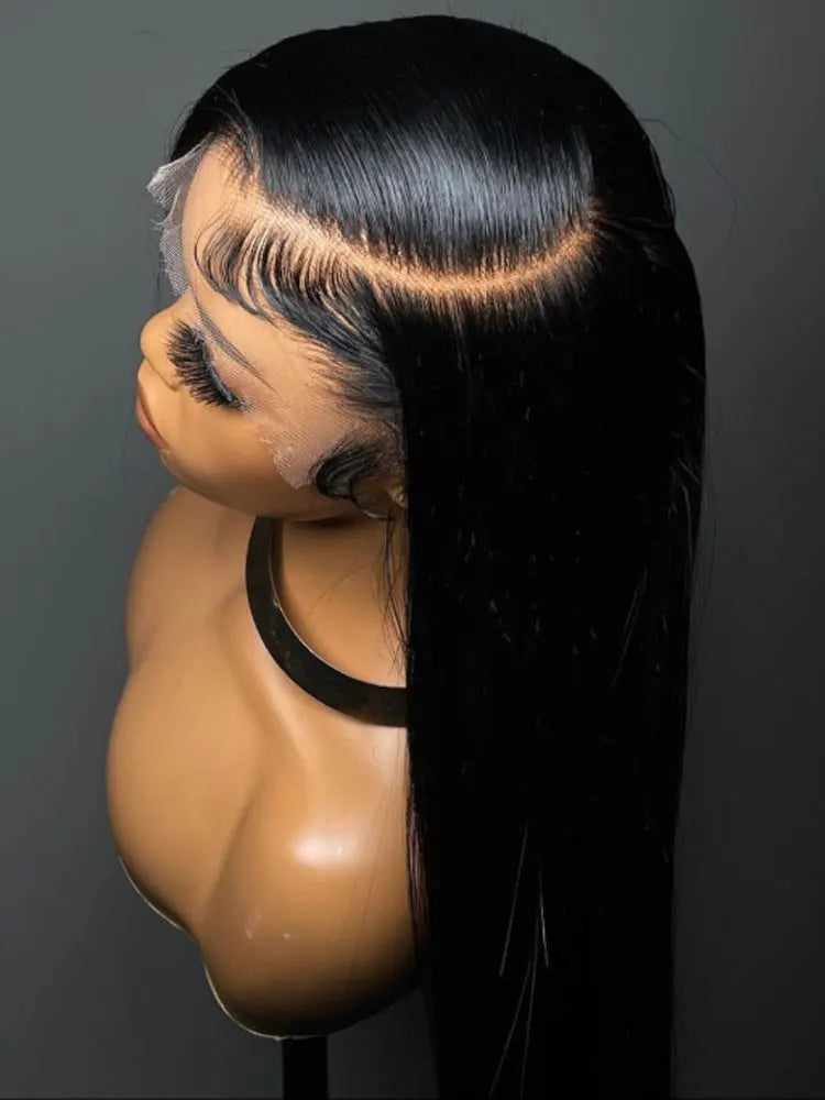 40-42" Bone Straight Wig – 250% Density, Glueless