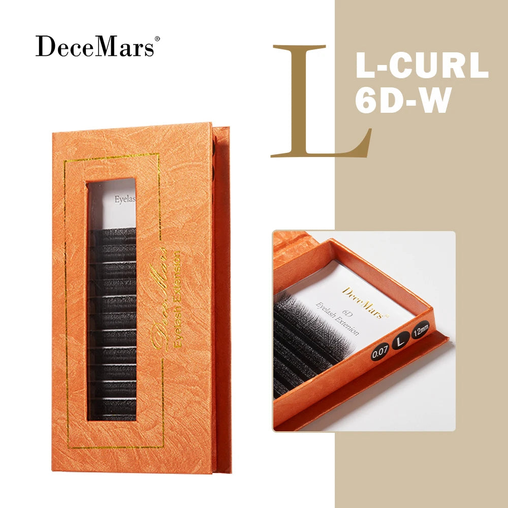 Professional Eyelash Extensions – 3D/4D/5D/6D Multi-Curl (12 Lines)