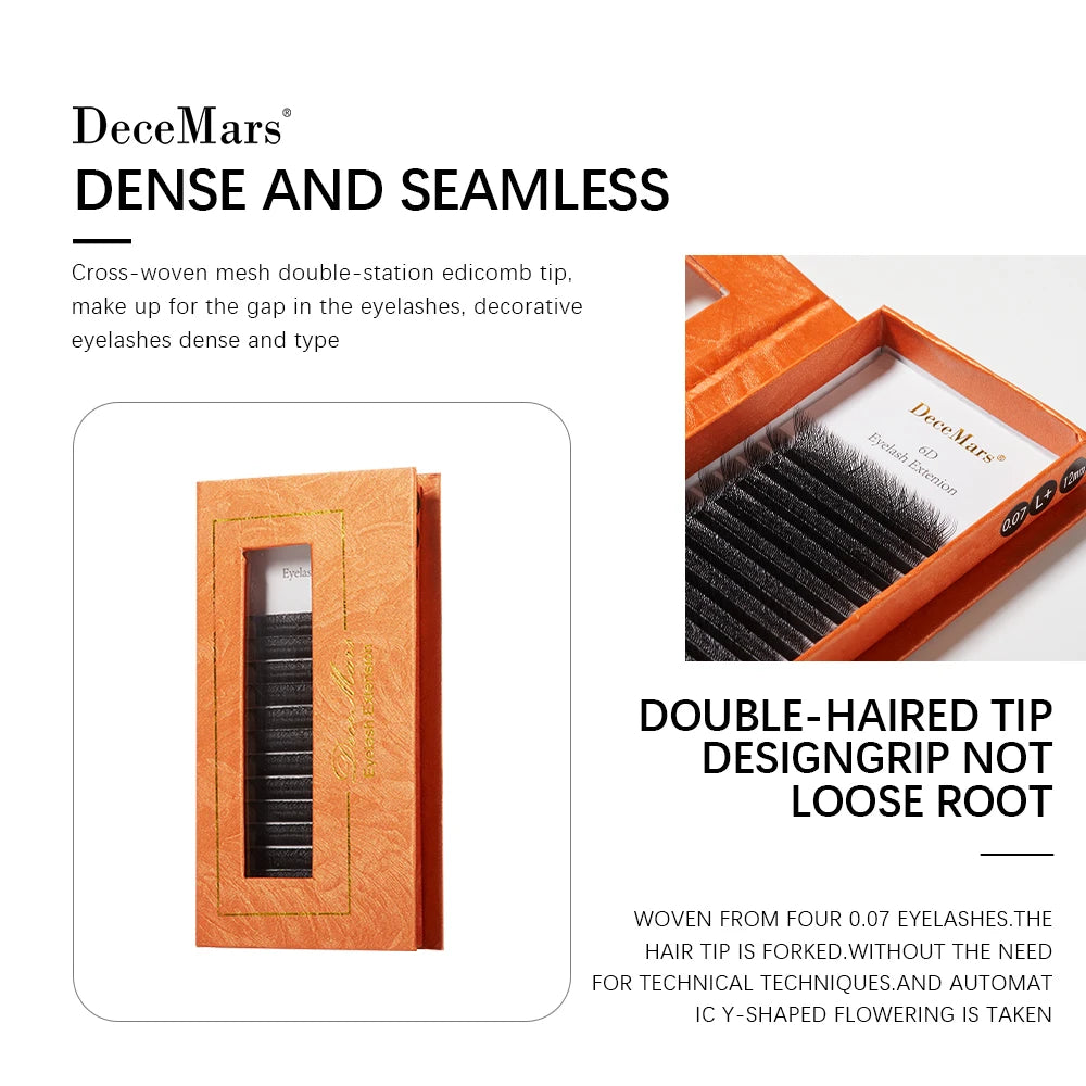 Professional Eyelash Extensions – 3D/4D/5D/6D Multi-Curl (12 Lines)