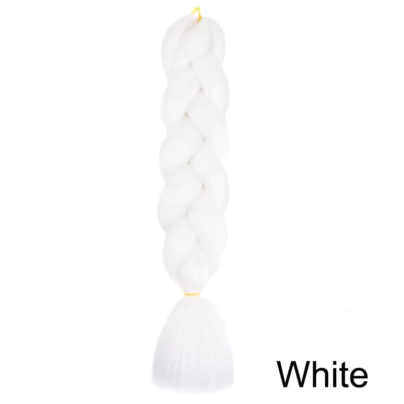 24" Yaki Straight Jumbo Box Braiding Hair Extensions