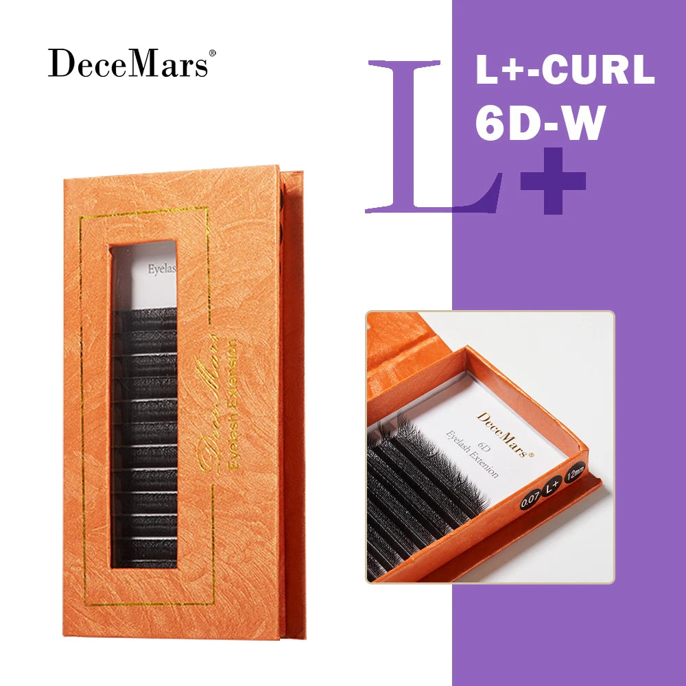 Professional Eyelash Extensions – 3D/4D/5D/6D Multi-Curl (12 Lines)