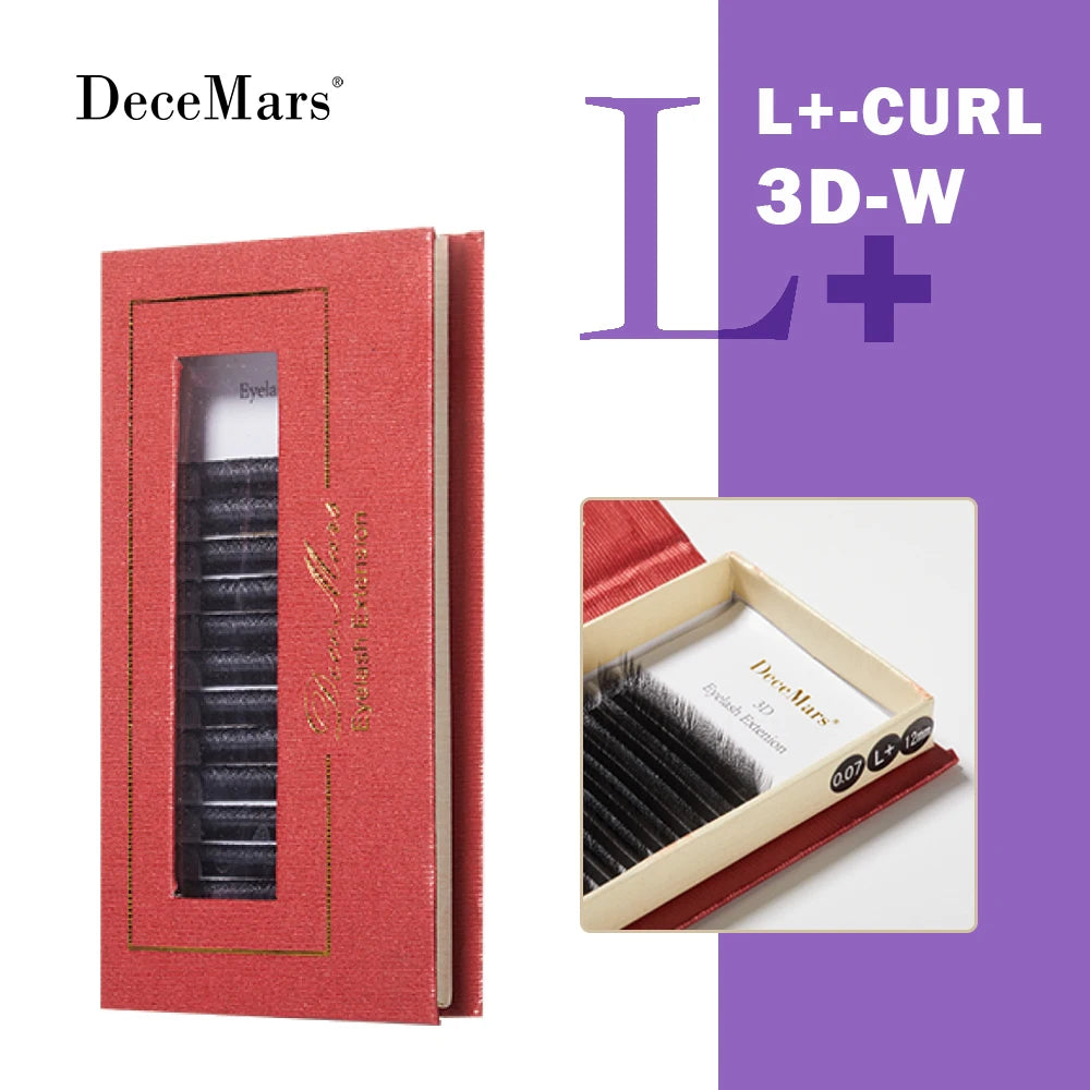 Professional Eyelash Extensions – 3D/4D/5D/6D Multi-Curl (12 Lines)