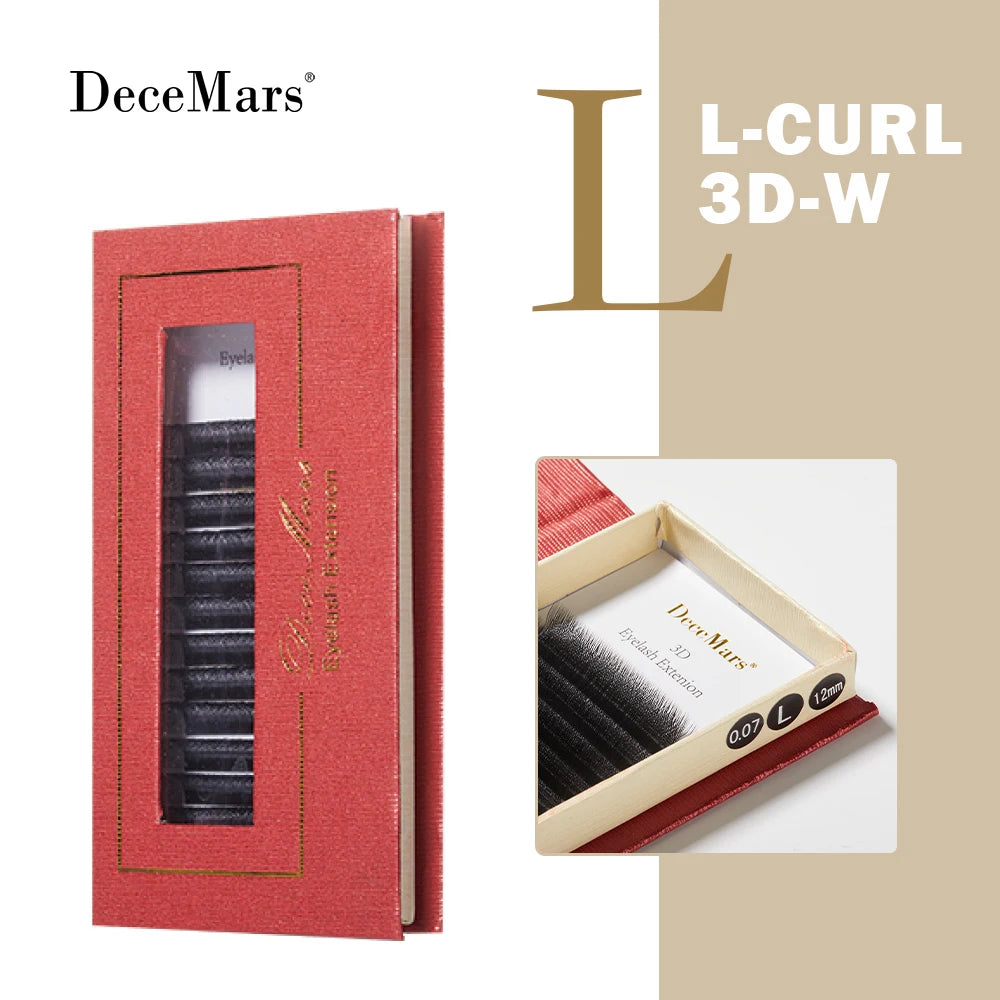 Professional Eyelash Extensions – 3D/4D/5D/6D Multi-Curl (12 Lines)