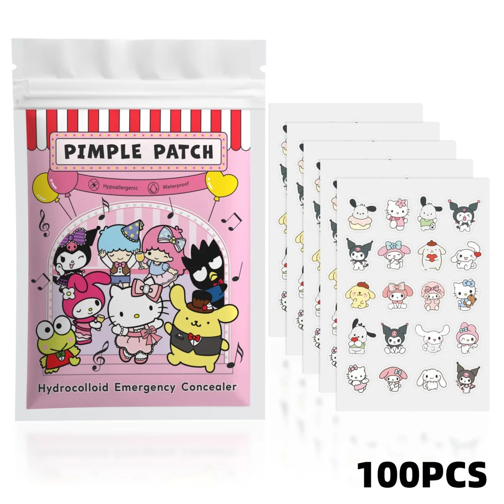 Hello Kitty Concealer Acne Patches (100 Pcs)