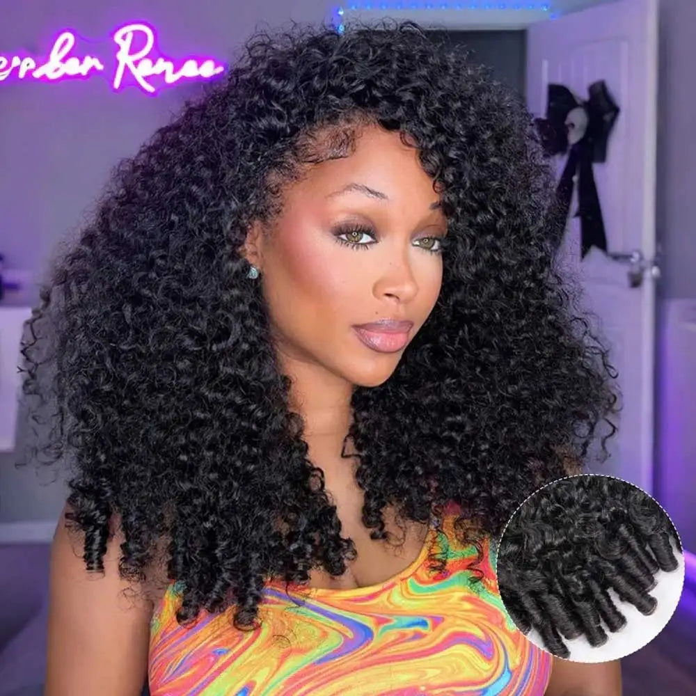 28" Burmese Curly HD Lace Frontal Wig – 250% Density