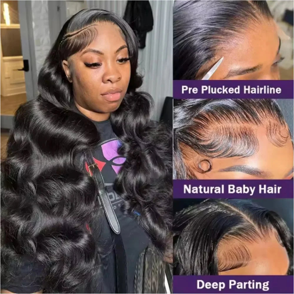 Body Wave HD Lace Frontal Wig – 13x4/13x6, Glueless