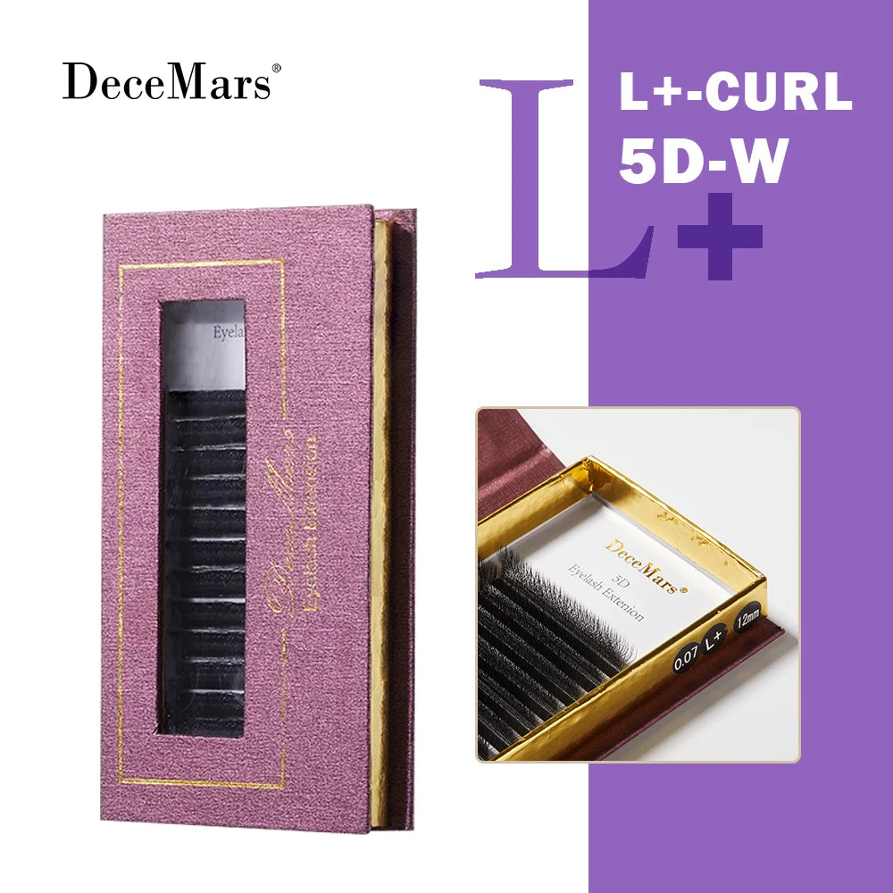 Professional Eyelash Extensions – 3D/4D/5D/6D Multi-Curl (12 Lines)