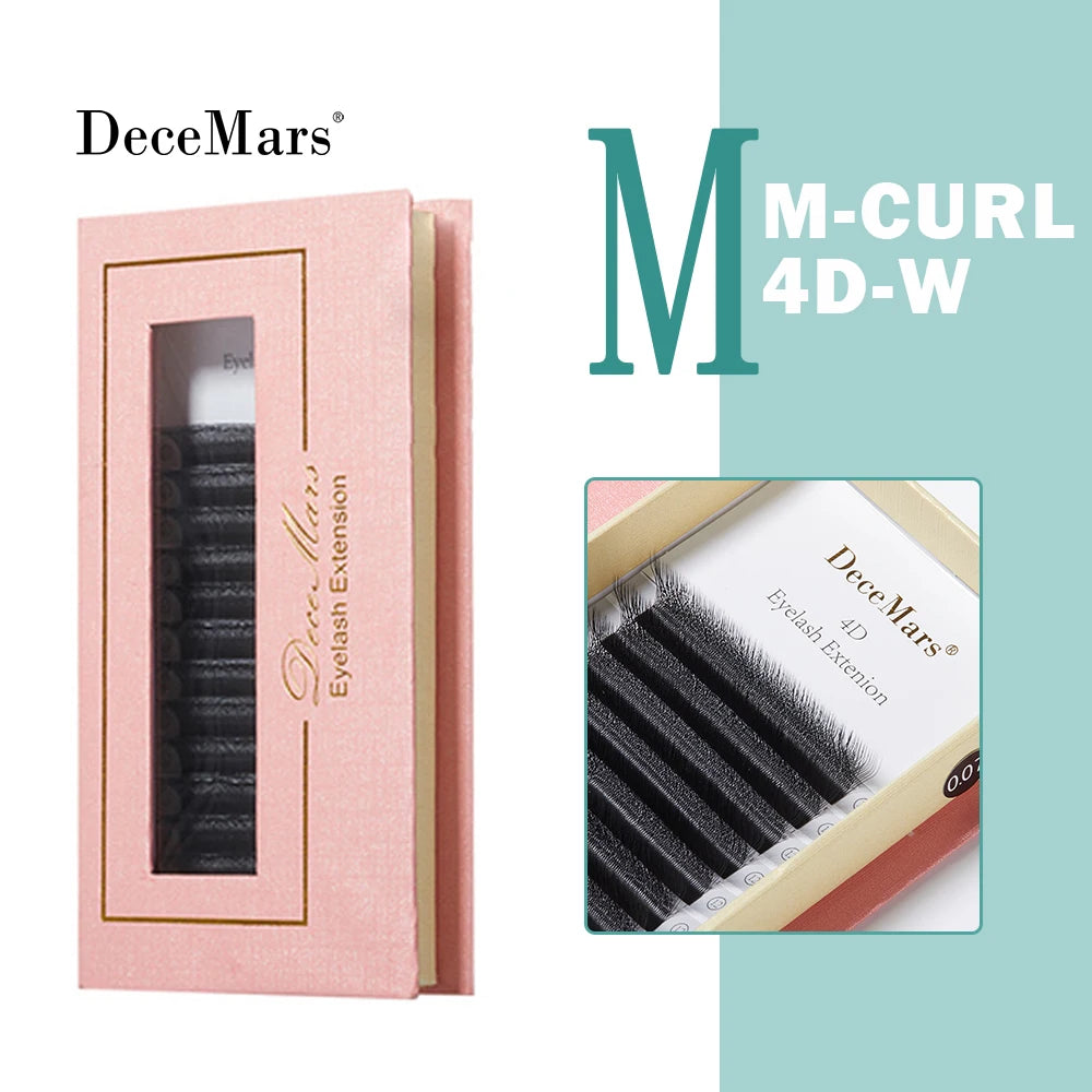 Professional Eyelash Extensions – 3D/4D/5D/6D Multi-Curl (12 Lines)
