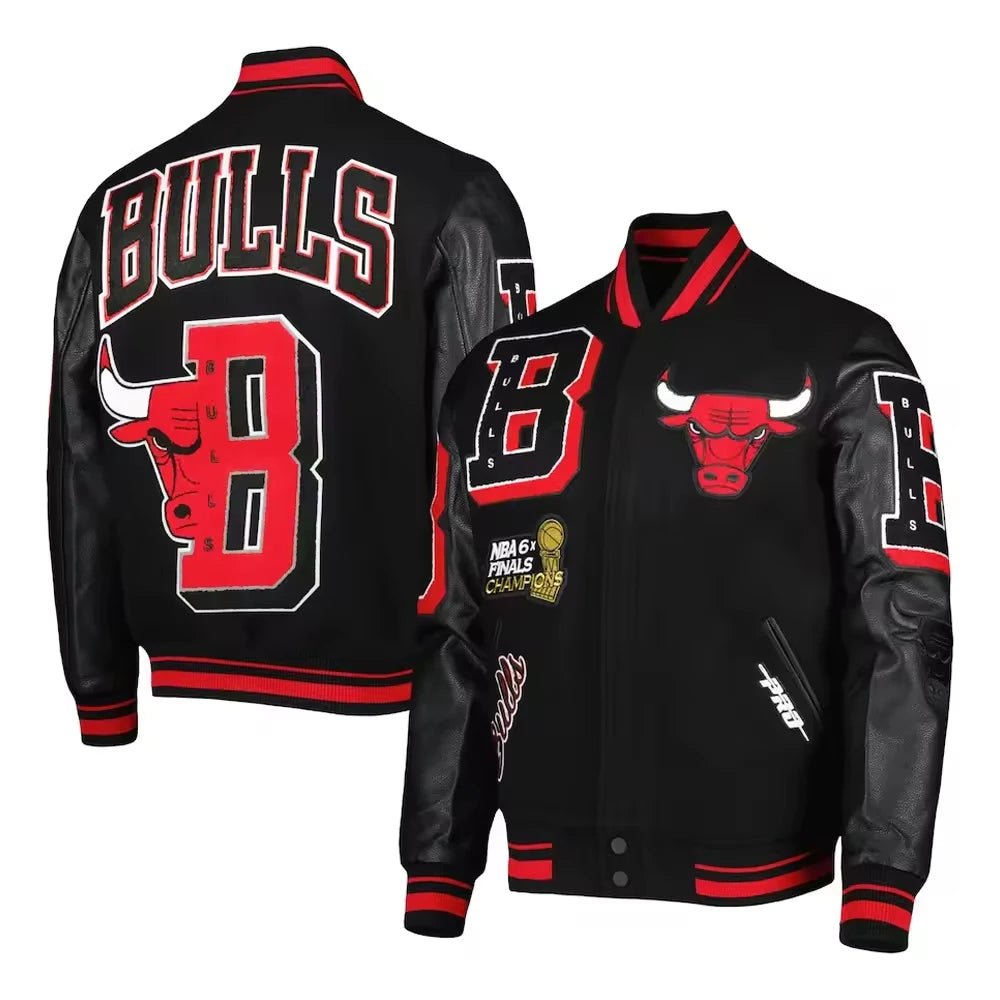 OEM Wholesale high quality heavyweight chenille embroidered streetwear Unisex leather baseball letterman varsity jackets