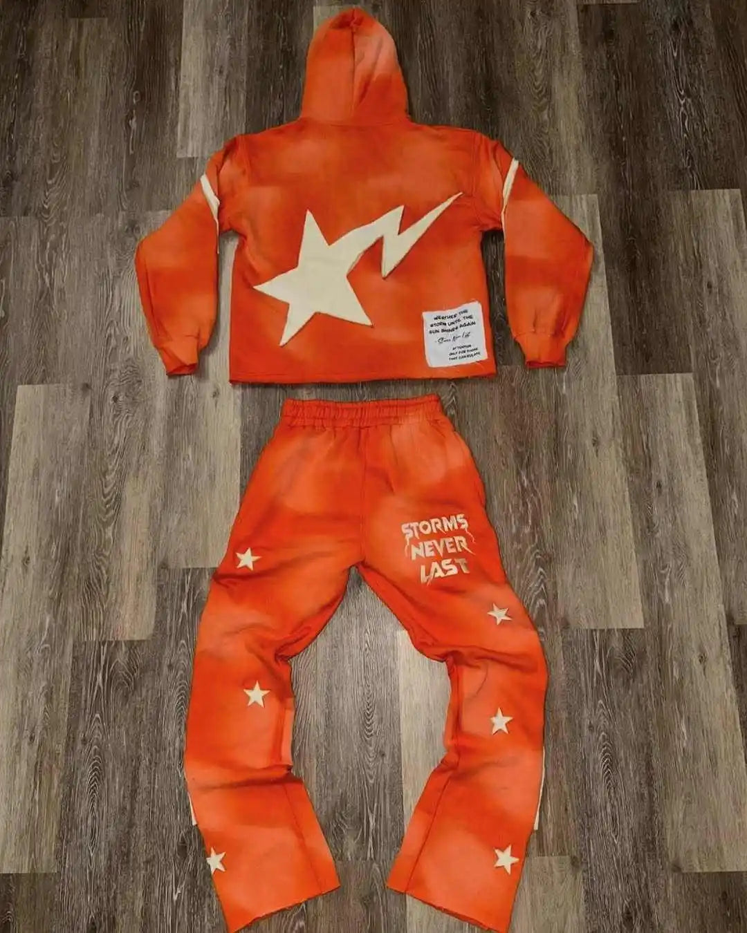 Y2K Retro Rhinestone Hoodie Tracksuit | Custom Oversized Jogger Set | Wholesale Fashion Supplier