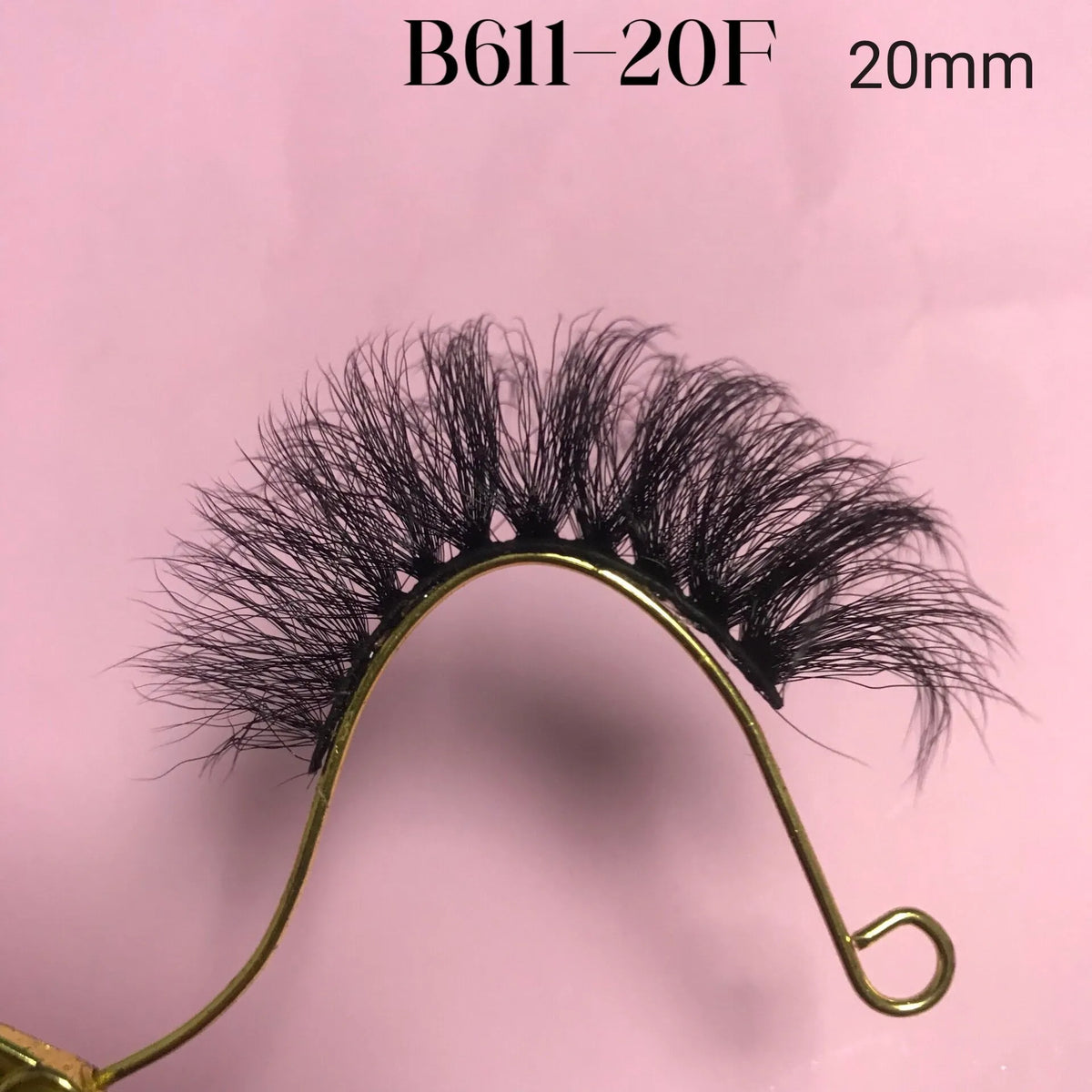 Wholesale Vendor  Russian 5D 3D Curl Real Cils Natural Eyelash Mink Spiky Wispy Faux Cils Synthetic Hair Faux Lash Strips - b611-20mm / Dramatic / Mix