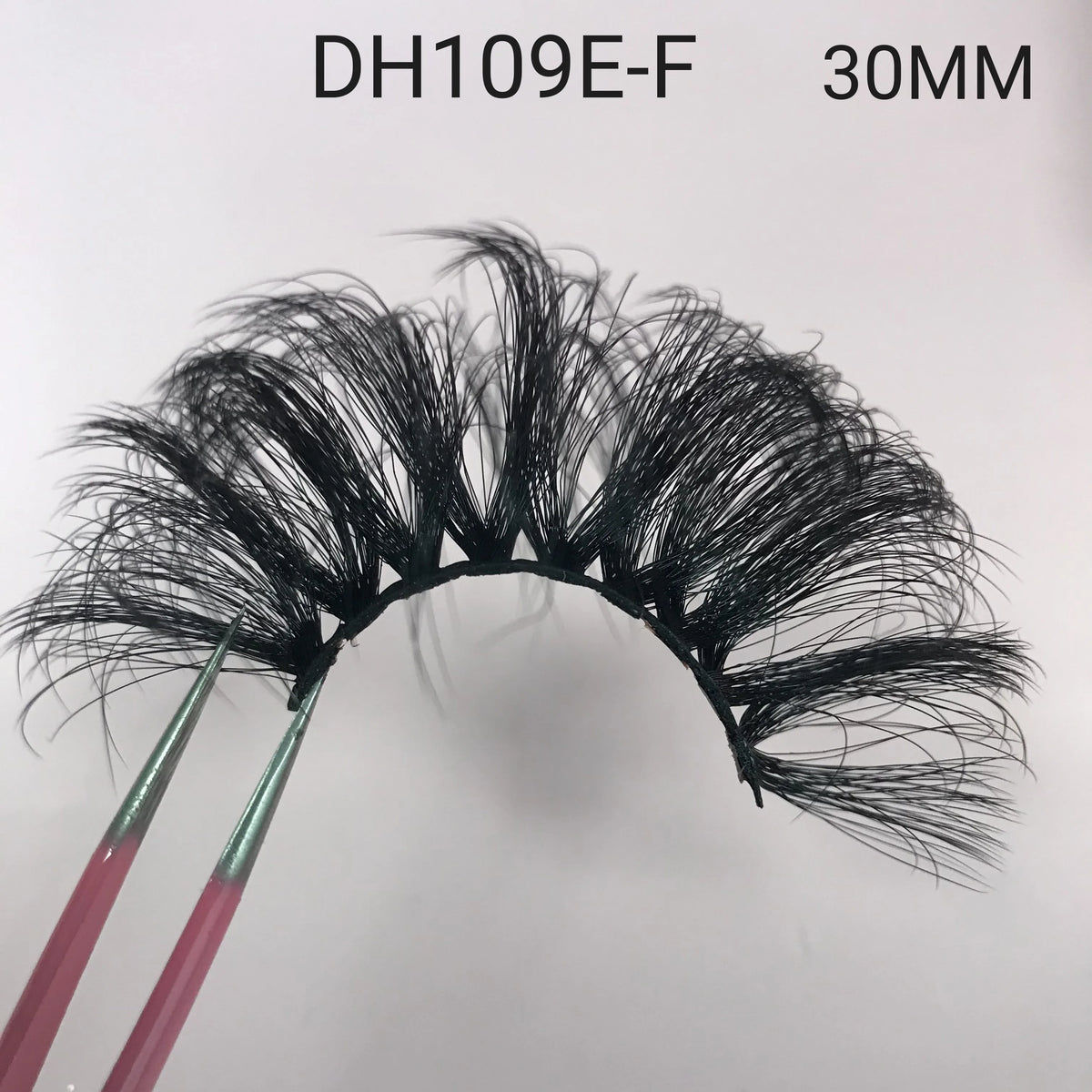 Wholesale Vendor  Russian 5D 3D Curl Real Cils Natural Eyelash Mink Spiky Wispy Faux Cils Synthetic Hair Faux Lash Strips - DH109E-F 30mm / Dramatic / Mix