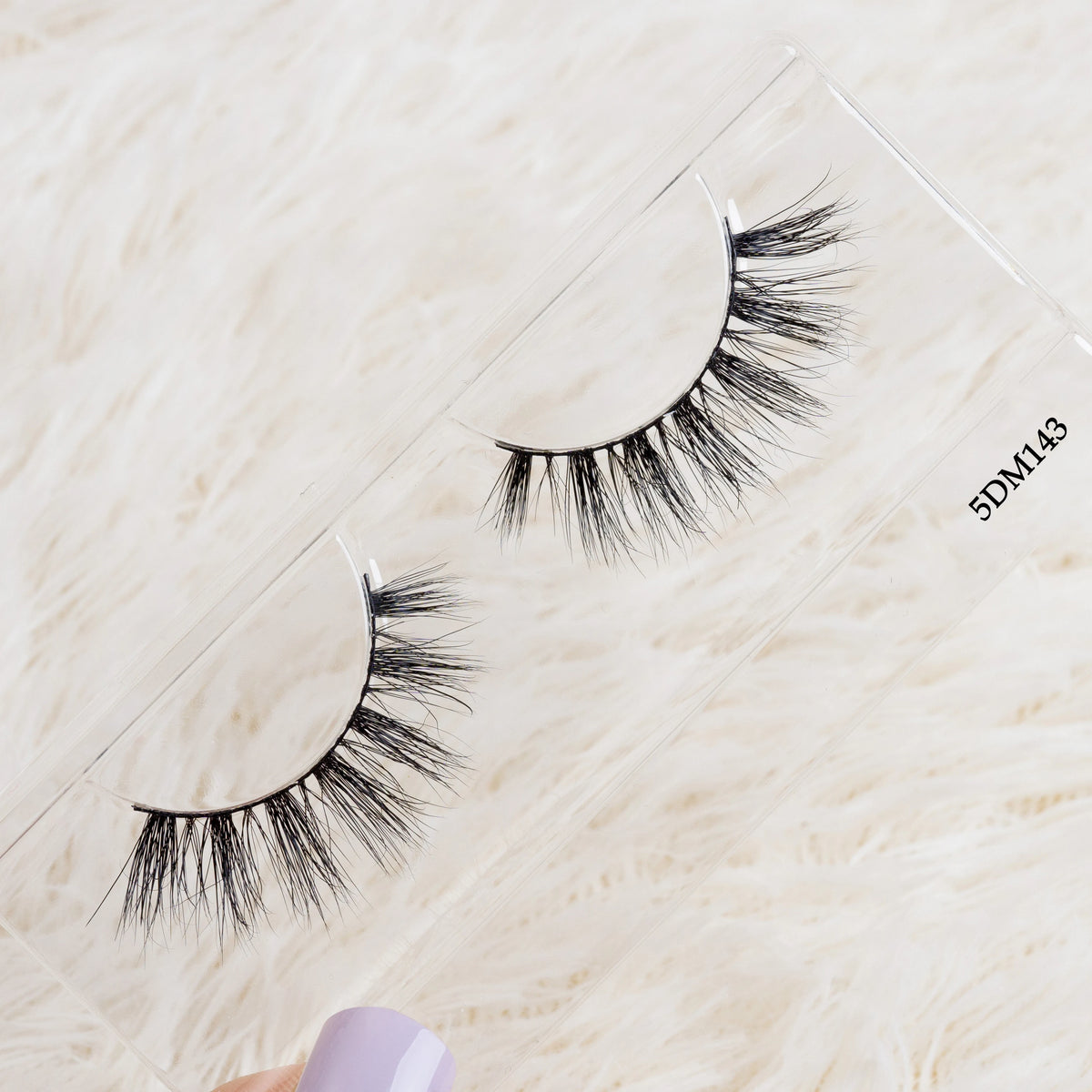 Best Selling 100% Real Mink Lashes3D Wholesale Vendor Eye Lash Set Bulk 25MM Natural  Mink Eyelash With Suitcase Package - 5DM143 / Thick / Mixed length to make natural effect