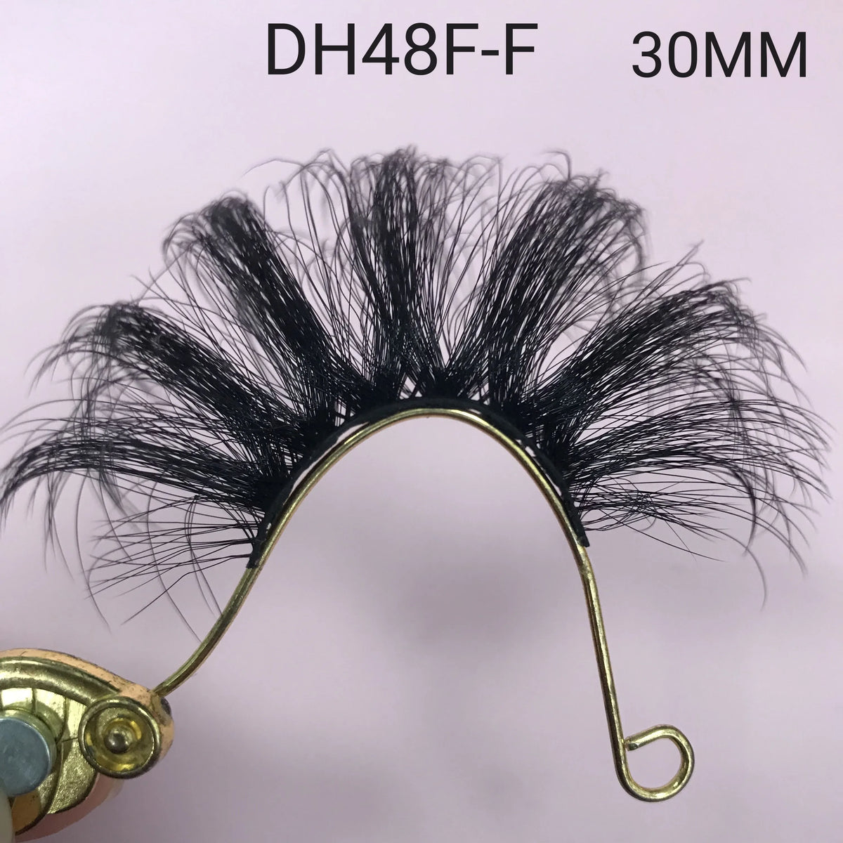 Wholesale Vendor  Russian 5D 3D Curl Real Cils Natural Eyelash Mink Spiky Wispy Faux Cils Synthetic Hair Faux Lash Strips - DH48F-F 30mm / Dramatic / Mix