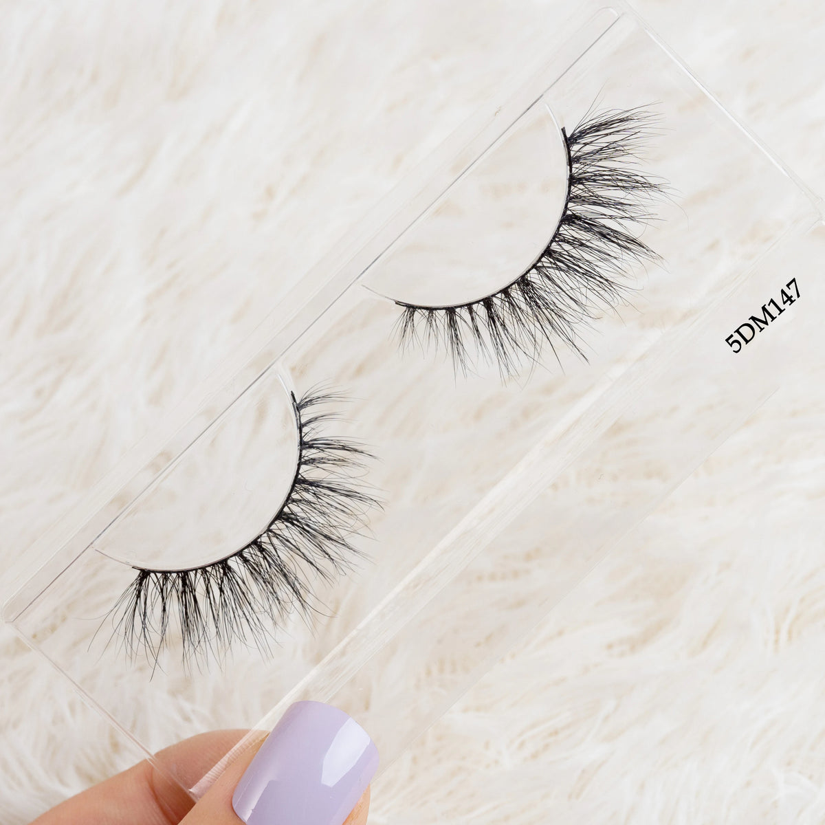 Best Selling 100% Real Mink Lashes3D Wholesale Vendor Eye Lash Set Bulk 25MM Natural  Mink Eyelash With Suitcase Package - 5DM147 / Thick / Mixed length to make natural effect
