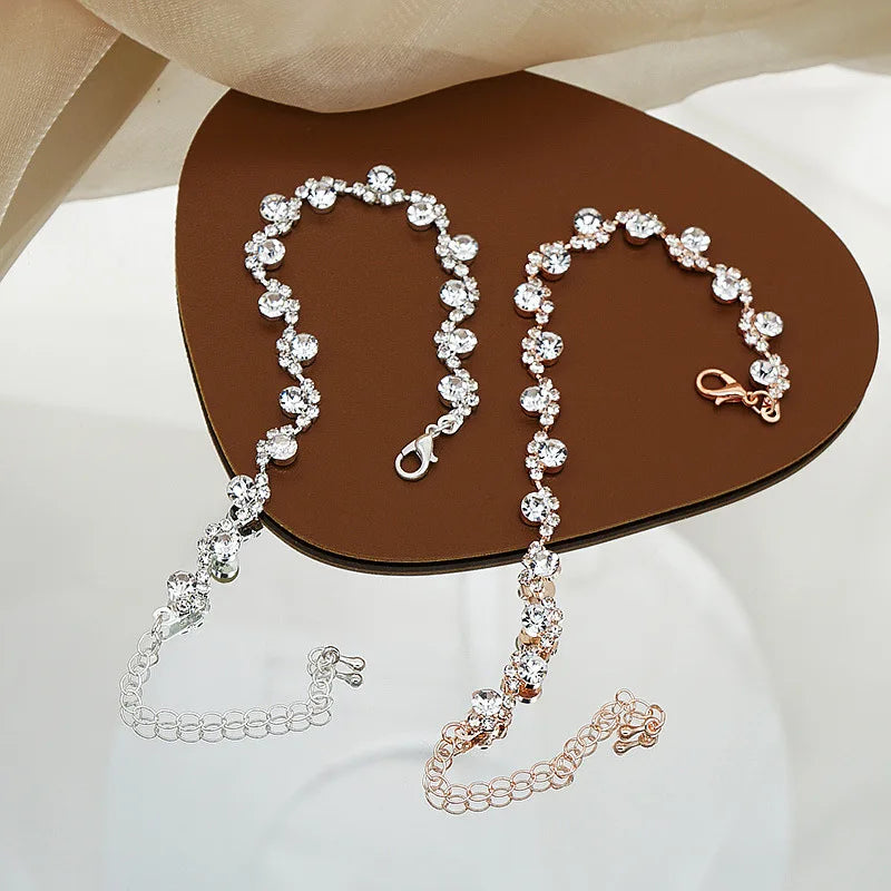 Wholesale American Real Gold CVD Lab Made Grown Diamond Set Jewelry Luxury Bracelet Women