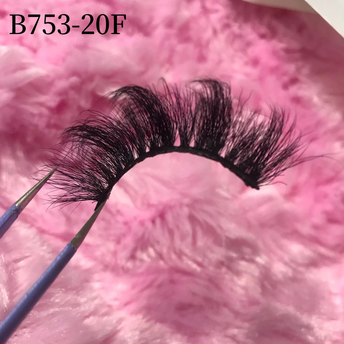 Wholesale Vendor  Russian 5D 3D Curl Real Cils Natural Eyelash Mink Spiky Wispy Faux Cils Synthetic Hair Faux Lash Strips - B873-20MM / Dramatic / Mix
