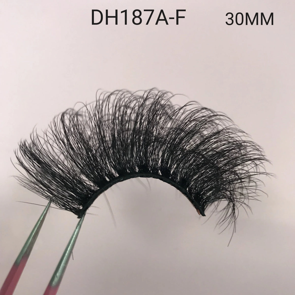 Wholesale Vendor  Russian 5D 3D Curl Real Cils Natural Eyelash Mink Spiky Wispy Faux Cils Synthetic Hair Faux Lash Strips - DH187A-F 30mm / Dramatic / Mix