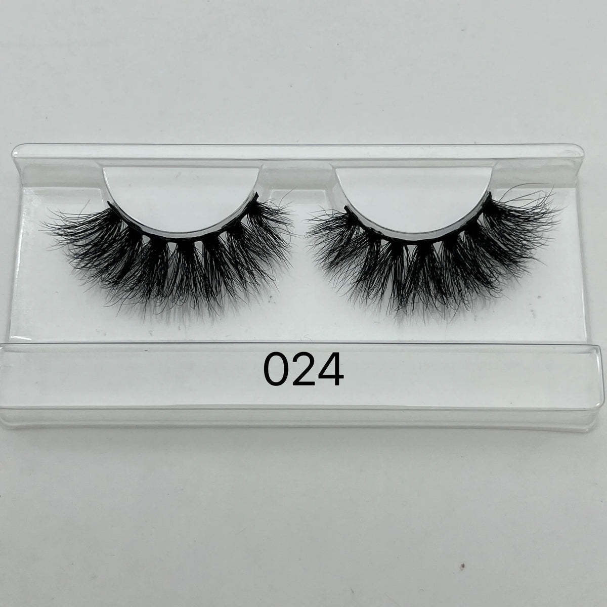 Long Fluffy 25mm Real Mink Eyelashes Wholesale Custom Logo Strip Lashes Bulk Vendor
