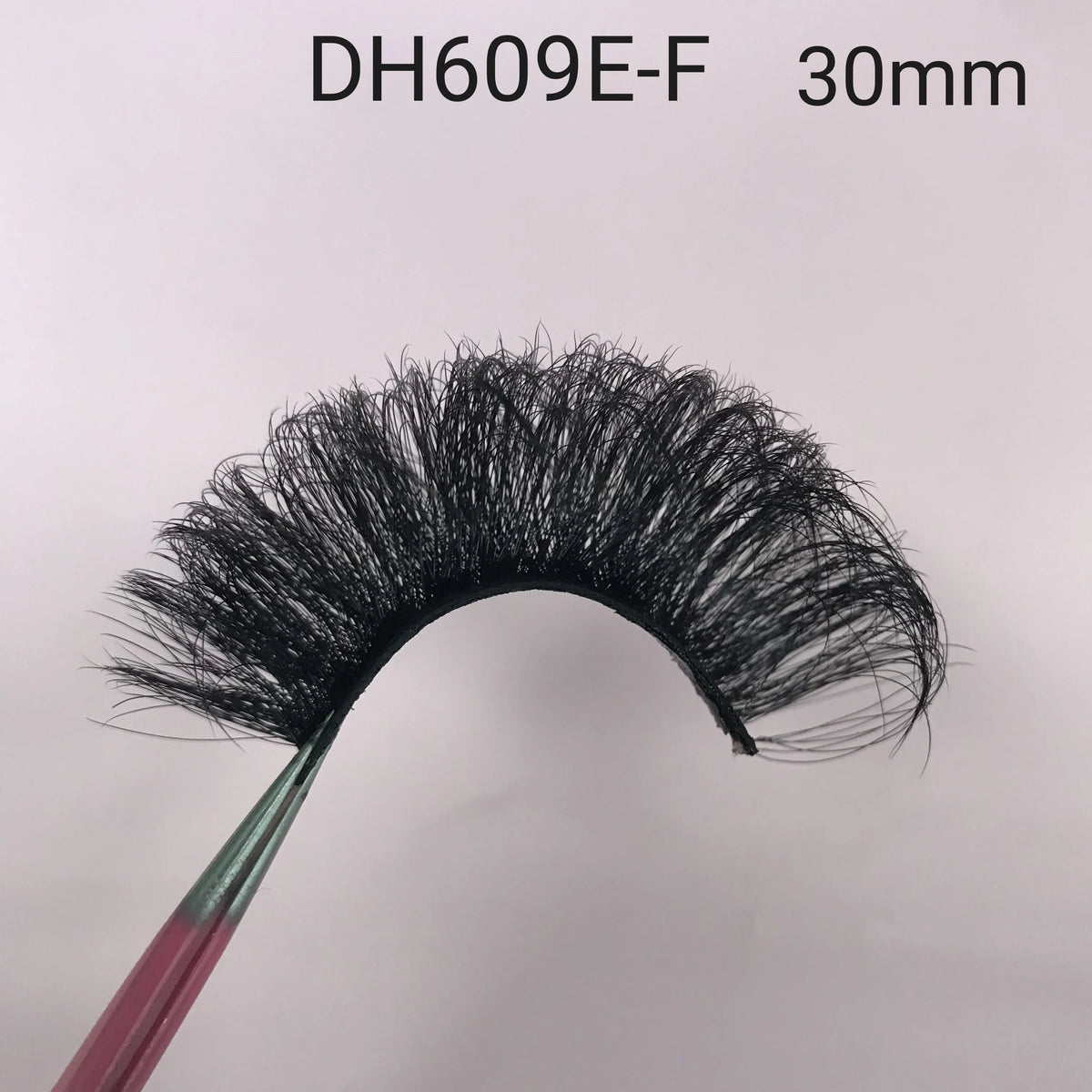 Wholesale Vendor  Russian 5D 3D Curl Real Cils Natural Eyelash Mink Spiky Wispy Faux Cils Synthetic Hair Faux Lash Strips - DH609E-F 30mm / Dramatic / Mix