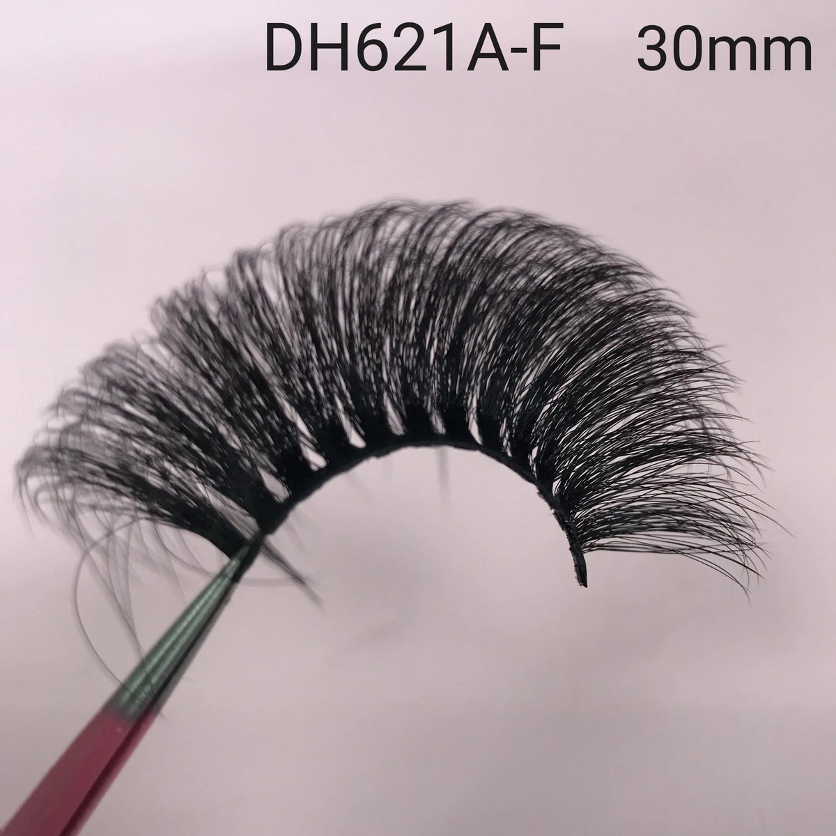 Wholesale Vendor  Russian 5D 3D Curl Real Cils Natural Eyelash Mink Spiky Wispy Faux Cils Synthetic Hair Faux Lash Strips - DH621A-F 30mm / Dramatic / Mix