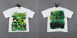 2026 High Quality Cotton Gothic Short Sleeve Skull Printed Hot Drilling T-shirts Low Price Wholesale GUAPI Men's T-shirts