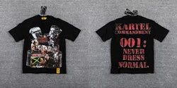 2026 High Quality Cotton Gothic Short Sleeve Skull Printed Hot Drilling T-shirts Low Price Wholesale GUAPI Men's T-shirts