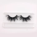 100% Siberian 3D 5d Mink Fur Eyelashes 20mm 25mm Super Long Black Lashes Packaging Box - 25mm / MK698