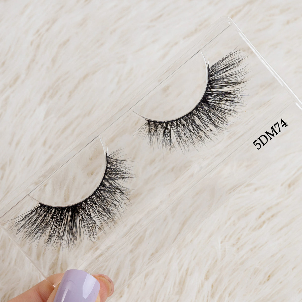 Best Selling 100% Real Mink Lashes3D Wholesale Vendor Eye Lash Set Bulk 25MM Natural  Mink Eyelash With Suitcase Package - 5DM74 / Thick / Mixed length to make natural effect