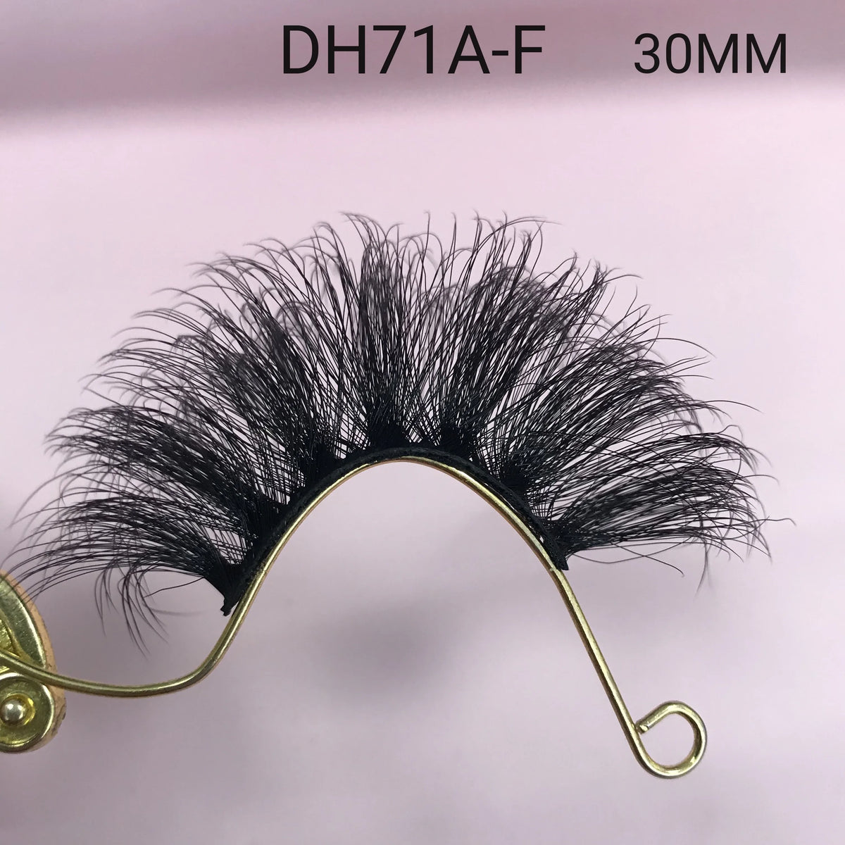 Wholesale Vendor  Russian 5D 3D Curl Real Cils Natural Eyelash Mink Spiky Wispy Faux Cils Synthetic Hair Faux Lash Strips - DH71A-F 30mm / Dramatic / Mix