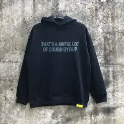 Luxury Brand COUGH SYRUP Mens Letter Hoodies Sweatshirts Custom DTG Printer Clothing Reflective Scanning Designer Hoodie Men