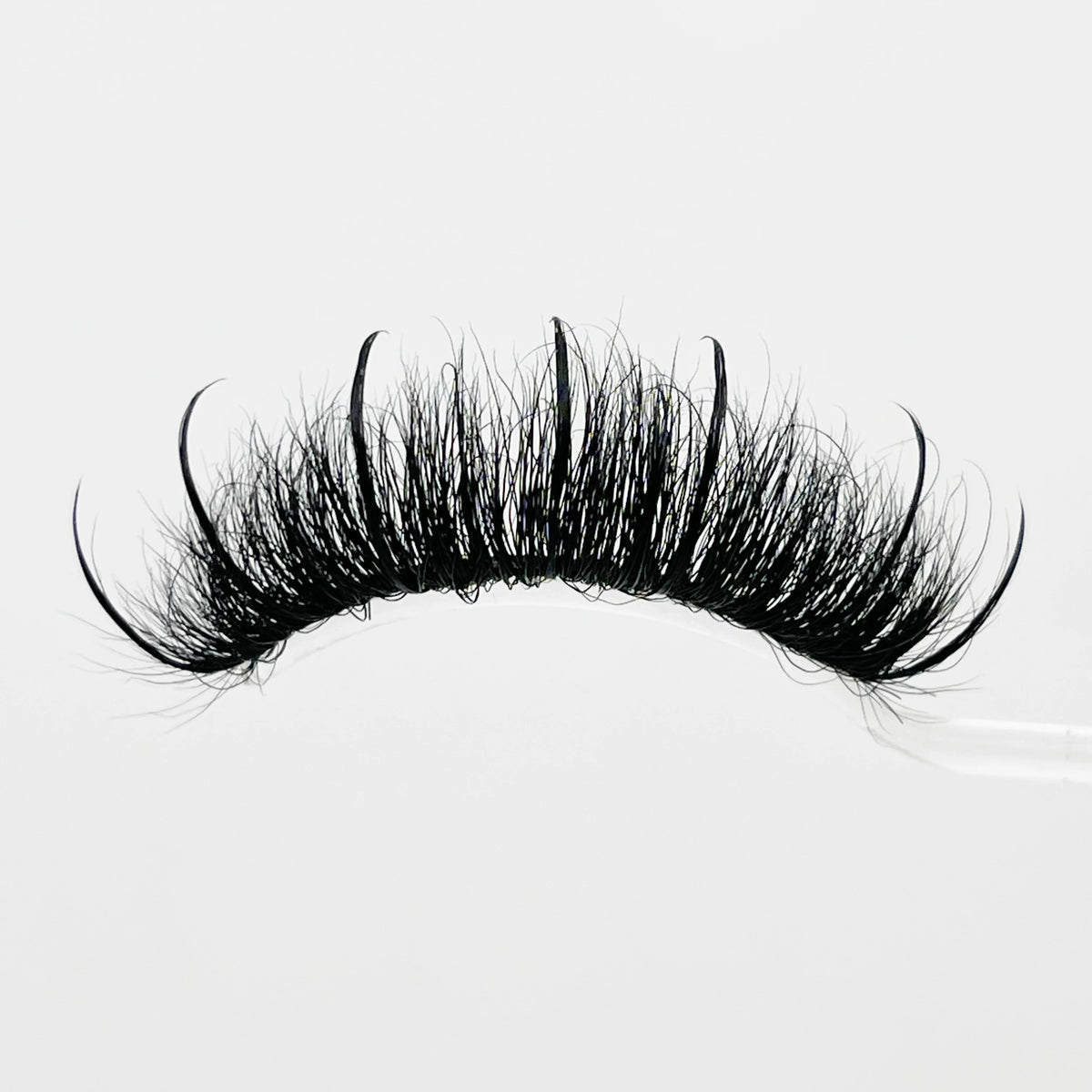 Wholesale Handmade Strip Lashes Look Like Eyelash Extensions 15mm to 25mm 100% Real Mink Hair Eyelashes - 8099-1FN / Natural Long
