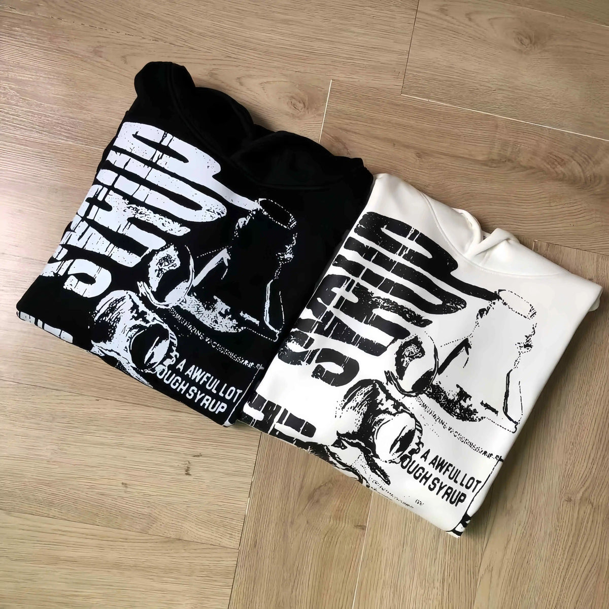 Luxury Brand COUGH SYRUP Mens Letter Hoodies Sweatshirts Custom DTG Printer Clothing Reflective Scanning Designer Hoodie Men