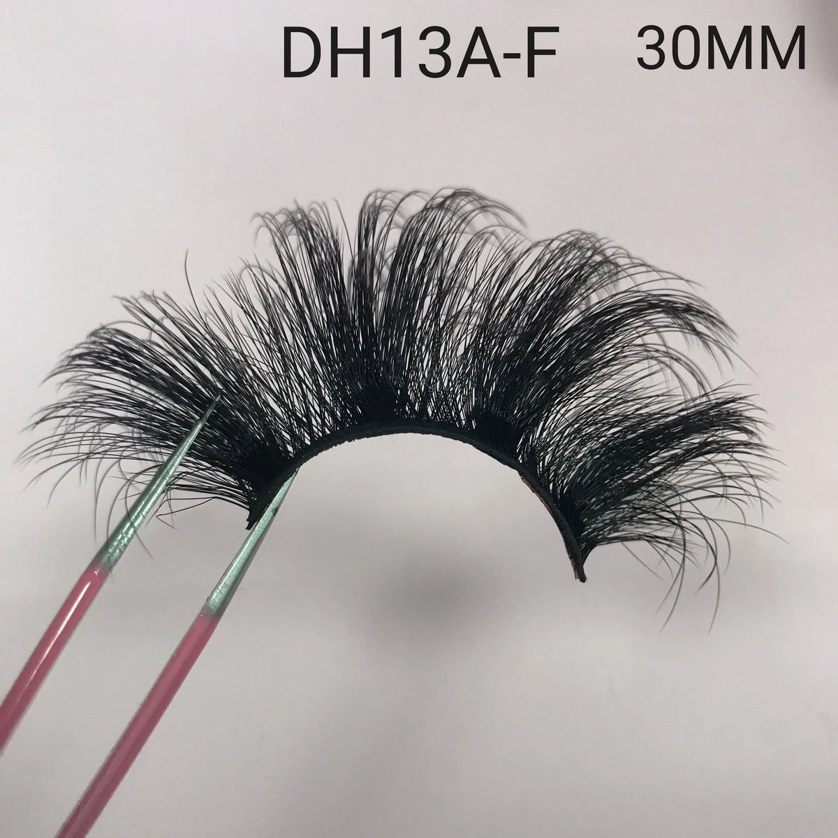Wholesale Vendor  Russian 5D 3D Curl Real Cils Natural Eyelash Mink Spiky Wispy Faux Cils Synthetic Hair Faux Lash Strips - DH13A-F 30mm / Dramatic / Mix