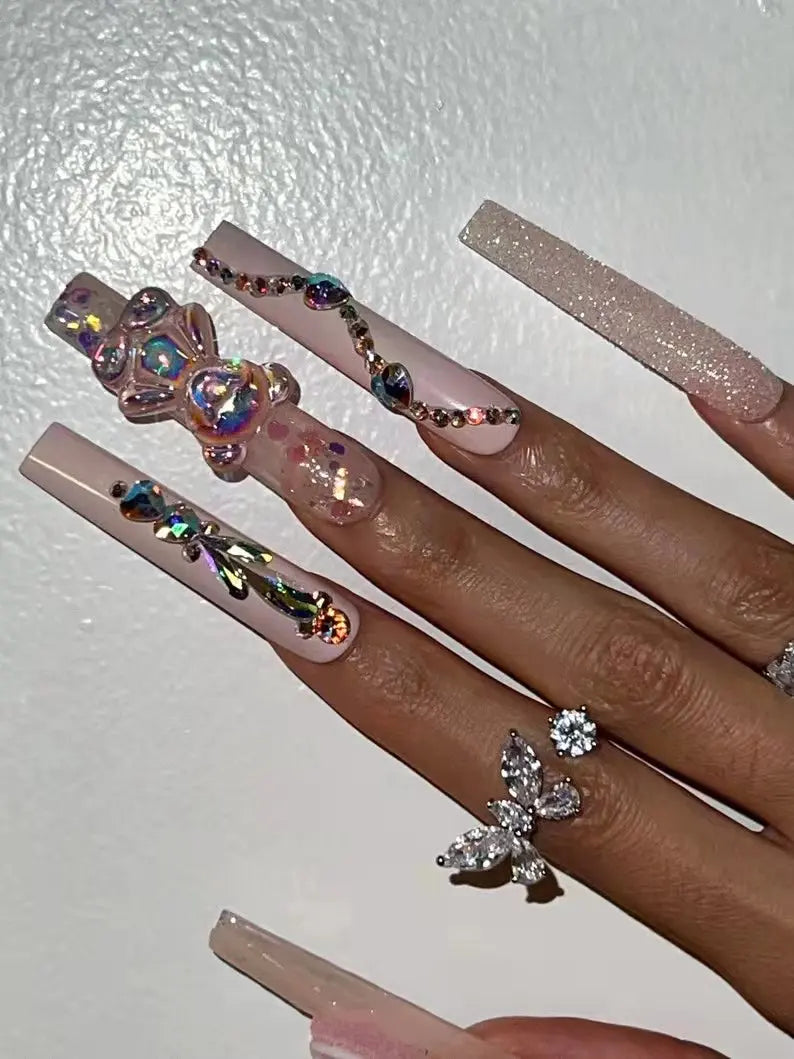 Ready to Ship Nails Products Press on Nails Tools Fashion Color Luxury Style Nail Art
