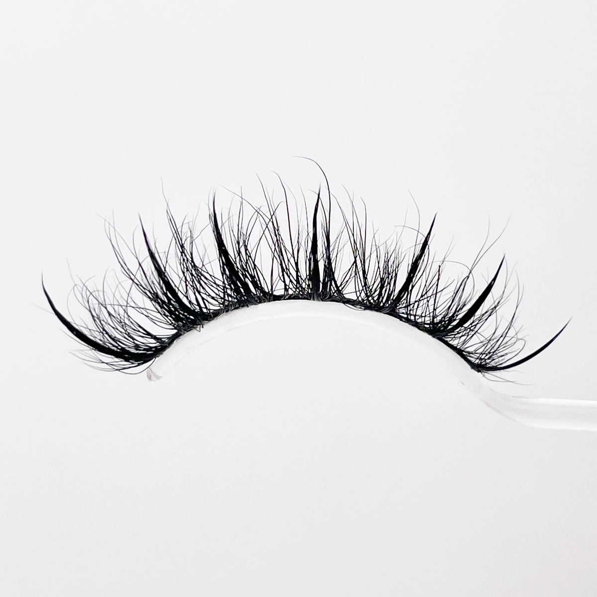 2026 New Wholesale Custom Logo Natural Thick Full Mink Hair Strip  EyelashesThat Look Like Eyelash Extensions Spiked Lash - 035N / Natural Long / Mix