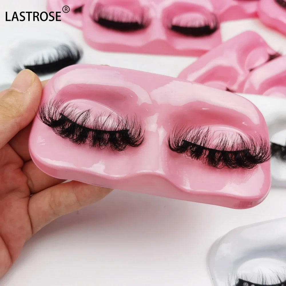 Wholesale 15--30mm Fluffy Faux Mink Lashes Private Label Fluffy Lash Strips Vendor False Lashes Packaging Boxes