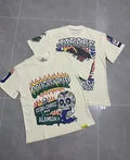 THAT'S AWFUL LOT COUGH SYRUP Men's Oversized Loose Fit T-shirt 100% Cotton Satin Fabric Breathable Anti-Pilling Character