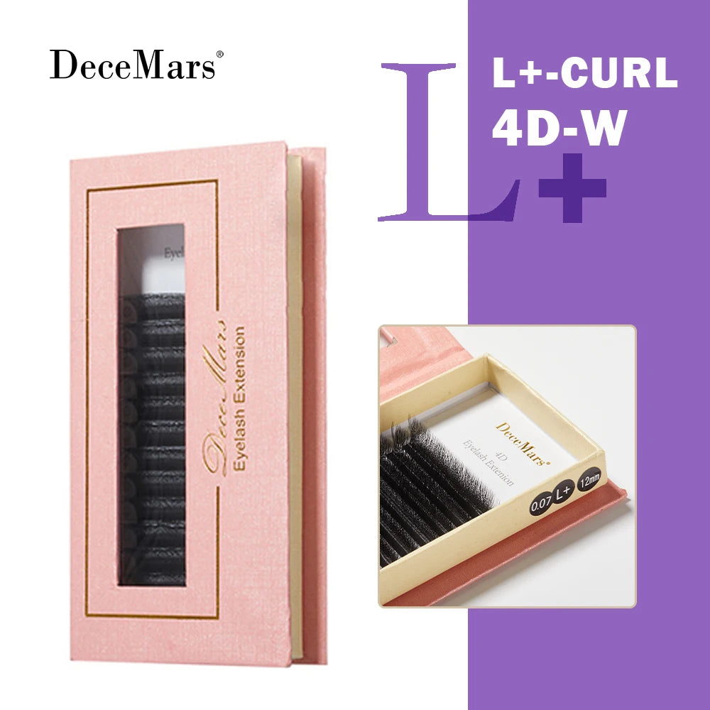 Professional Eyelash Extensions – 3D/4D/5D/6D Multi-Curl (12 Lines)