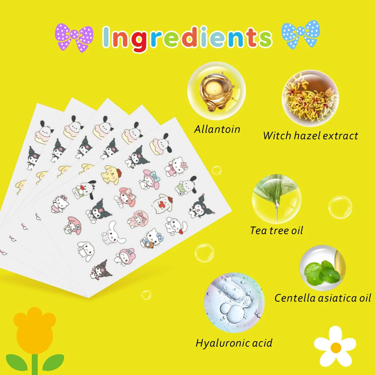 Hello Kitty Concealer Acne Patches (100 Pcs)
