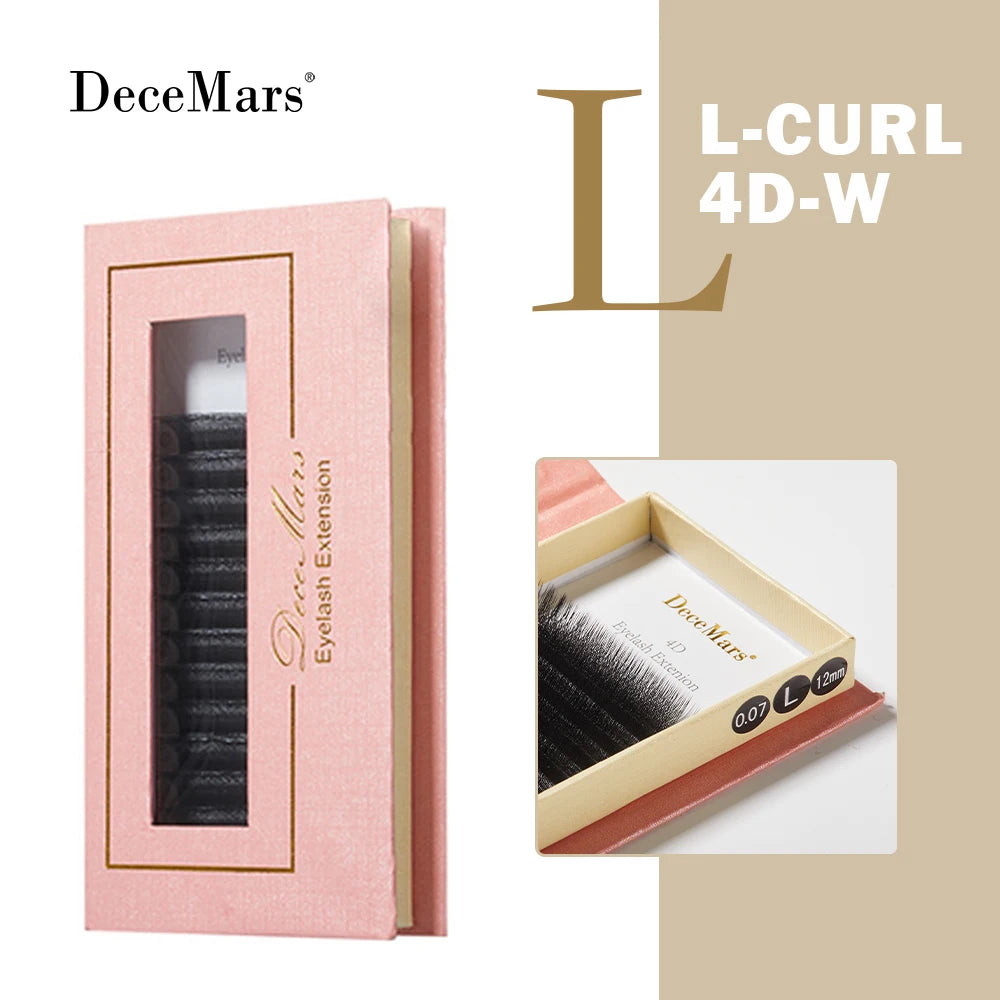 Professional Eyelash Extensions – 3D/4D/5D/6D Multi-Curl (12 Lines)