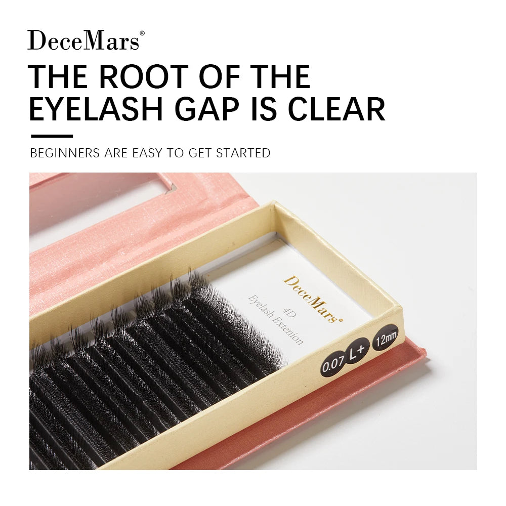 Professional Eyelash Extensions – 3D/4D/5D/6D Multi-Curl (12 Lines)