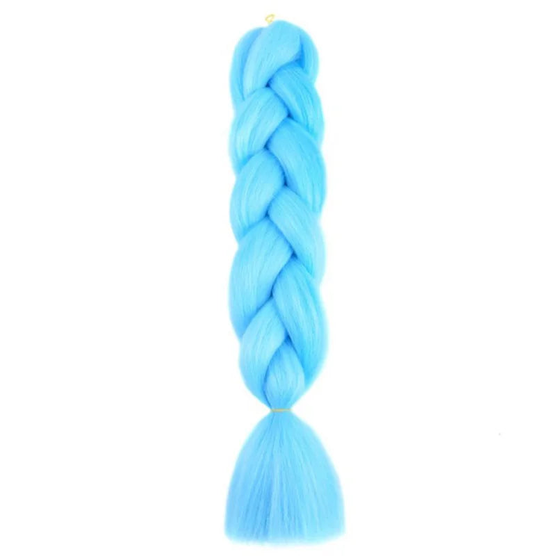 24" Yaki Straight Jumbo Box Braiding Hair Extensions