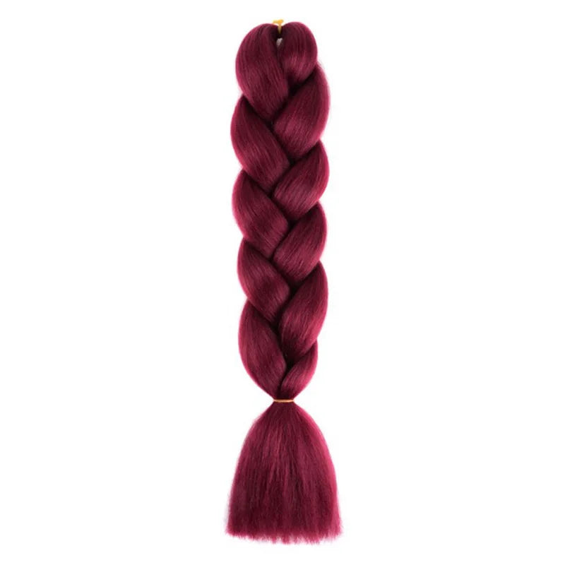 24" Yaki Straight Jumbo Box Braiding Hair Extensions