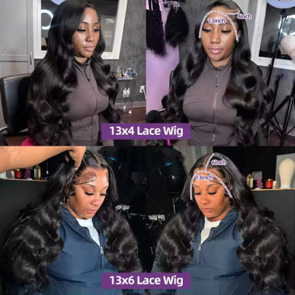 Body Wave HD Lace Frontal Wig – 13x4/13x6, Glueless