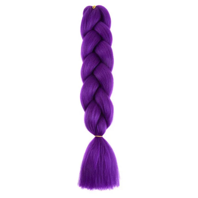 24" Yaki Straight Jumbo Box Braiding Hair Extensions