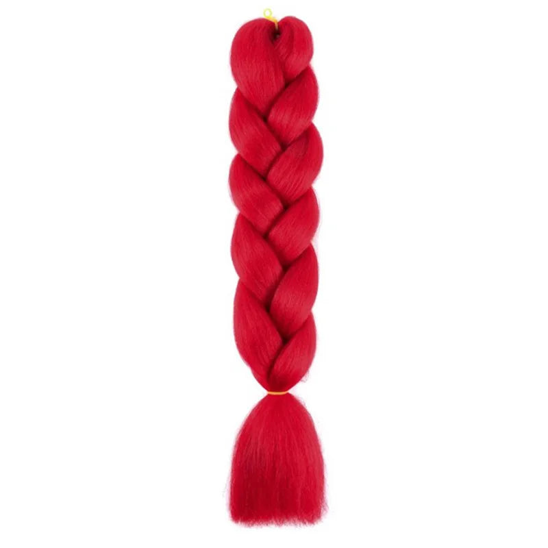 24" Yaki Straight Jumbo Box Braiding Hair Extensions
