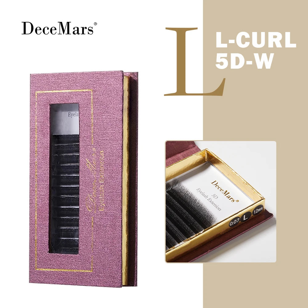 Professional Eyelash Extensions – 3D/4D/5D/6D Multi-Curl (12 Lines)